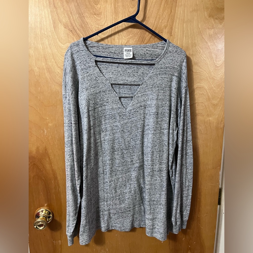 PINK Victoria's Secret Long Sleeve ShirtSize Medium
